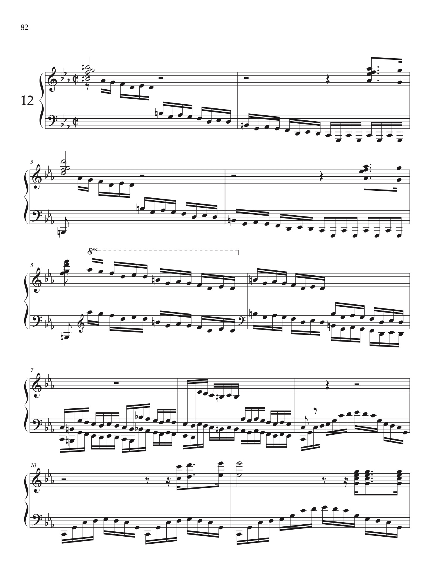 局所性ジストニアのためのピアノエチュード集 改訂版 - 画像 (9)