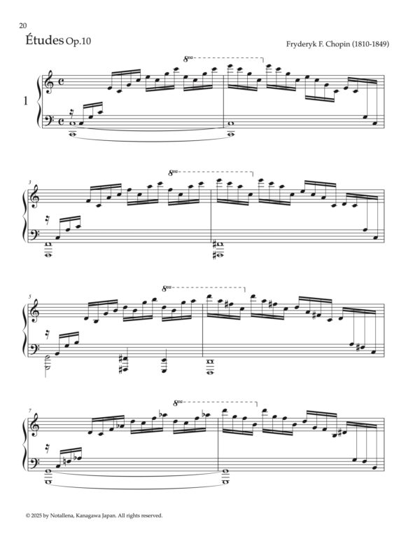 局所性ジストニアのためのピアノエチュード集　改訂版