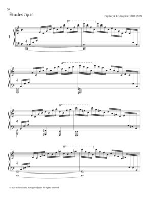 局所性ジストニアのためのピアノエチュード集　改訂版 - 画像 (7)